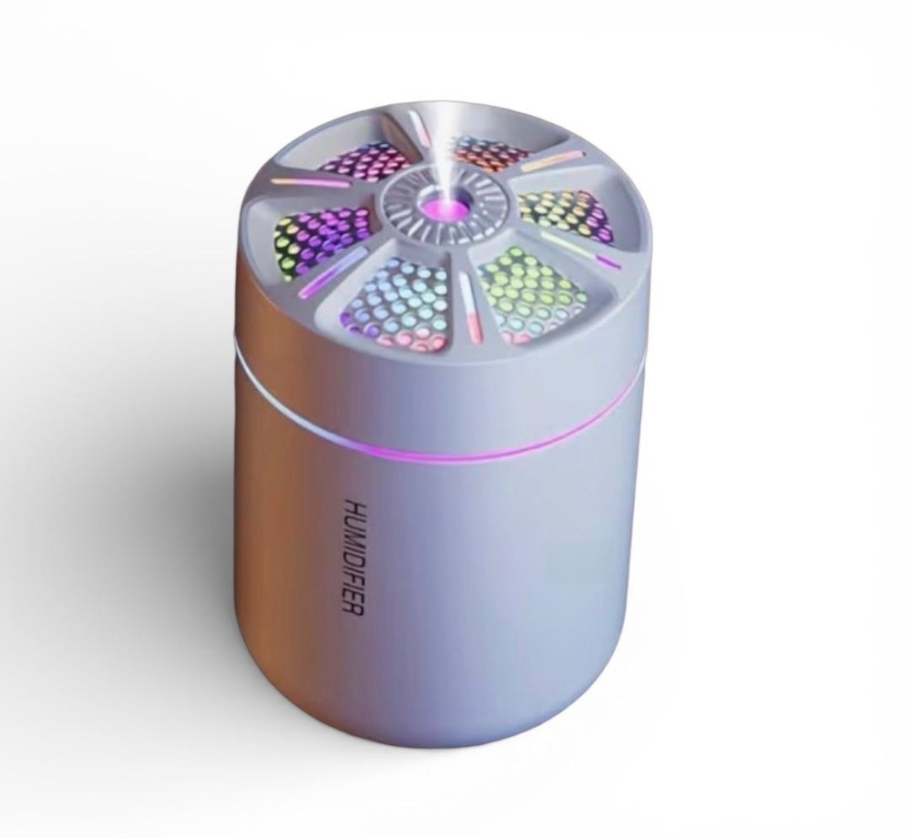 NEW – Mini Portable Humidifier 5.9×3.9in | Aroma Diffuser 12H Mist Out – WHITE