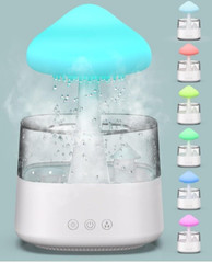 Cloud Night Light Oil Diffuser & Micro Humidifier With 7 Changing LED Light New