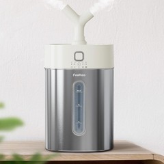 Stainless Steel Humidifier, 4L/1Gal Cool Mist Humidifiers for Bedroom up to 5…