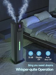 8L Smart Humidifiers for Bedroom Large Room, 2.1Gal Cool Mist Top Fill Diffuser