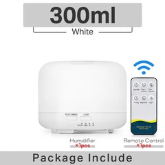 Air Humidifier Essential Oil Diffuser 300ML 500ML 1000ML With Lights Remote Cont