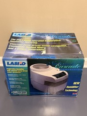 Lasko Natural Cascade 1100 Evaporative Humidifier Quiet 1000 sq ft White