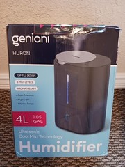 GENIANI Smart Humidifier for Bedroom Large Room, Top Fill Cool Mist Humidifiers