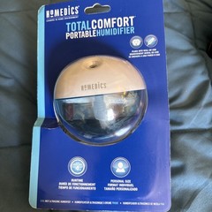 Homedics Total Comfort Portable Humidifier Lasts 4 Hours! NEW