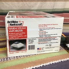 DeVILBISS Hankscarft Warm Steam Vaporizer Model 1200 1 1/4 Gallons 10 Hr