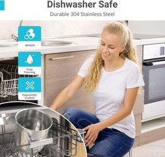 Livatro Stainless Steel Humidifier 3L Warm Mist Humidifier Safe Healthy EZ Clean