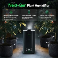 Intelligent Wi-Fi Humidifier, 1.32 Gal / 5 L Humidifier with Temp