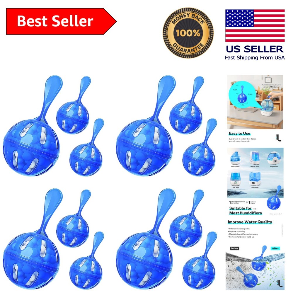 12 Pack of Humidifier Cleaning Balls – Prevent Hard Water Build-Up Effortlessly