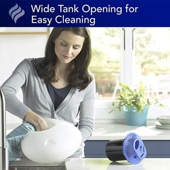 Vicks Warm Steam Vaporizer Humidifier with Night Light 192 Fl Oz Pack of 1