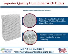 Compatible With Sears Kenmore 15412 Humidifier Wick Pad Replacement Filter