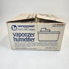 Hankscraft Vaporizer Humidifier Gerber Automatic Steam Box 5595 Working Vintage