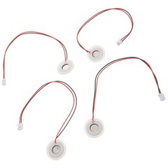 4 Pcs Ceramic Disc Humidifier Replacement For Desktop Fountain Decor
