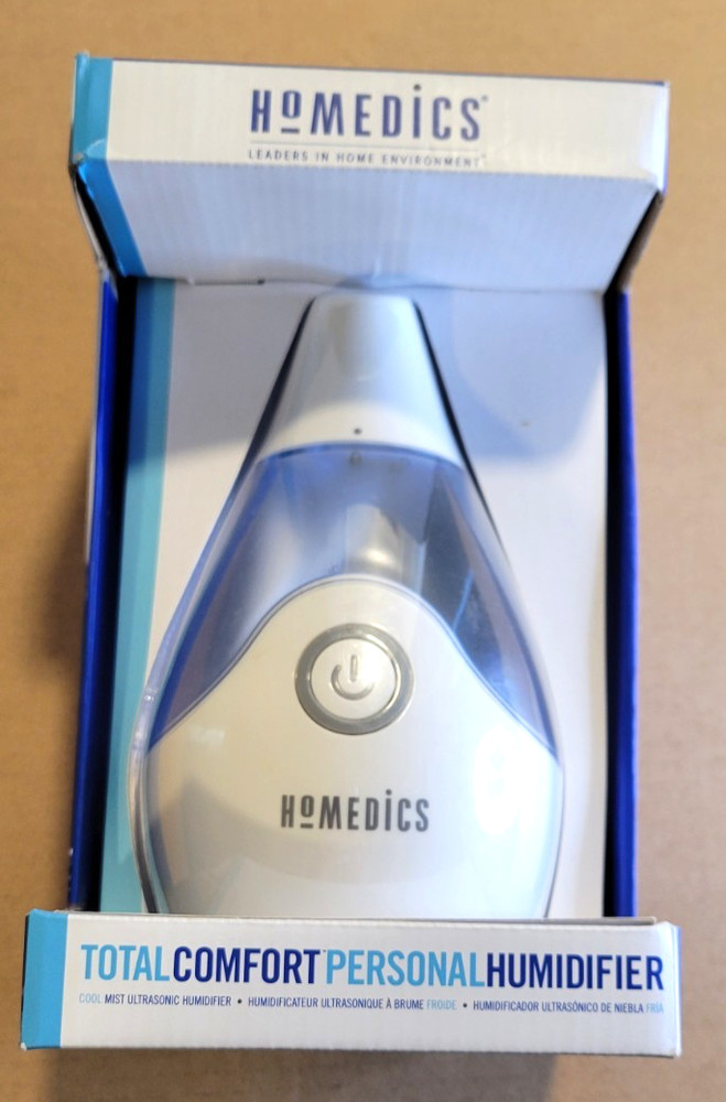 HoMedics® Total Comfort Personal Humidifier Whisper Quiet New Open Box