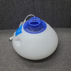 Vicks Warm Steam Vaporizer Humidifier 1.5 Gallon Night Light Filter Free Tested