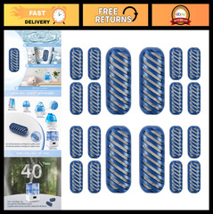20-Pack Demineralization Cartridges for Humidifiers – Odor Removal & Filter Repl