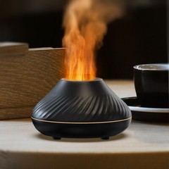 Flame Aromatherapy Humidifier Nordic Desktop Home Style Atmosphere Light