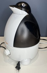 Crane Penguin Cool Mist Ultrasonic Humidifier Nursery Kids Room Tested Working