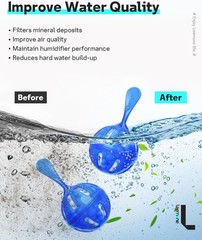 12 Pack of Humidifier Cleaning Balls – Prevent Hard Water Build-Up Effortlessly