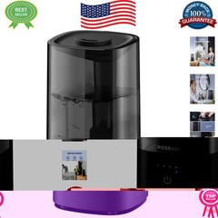 Quiet 2.0L Ultrasonic Humidifier for Home & Nursery – Hygienic & Compact Design