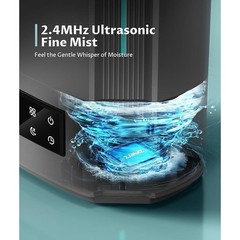 Ultrasonic Humidifier Cool Mist Aromatherapy Auto Shut Off Quiet 500 sq ft New