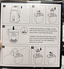 FREE SHIP! Genuine AIR-O-SWISS Humidifier Demineralization Cartridge AOS 7531