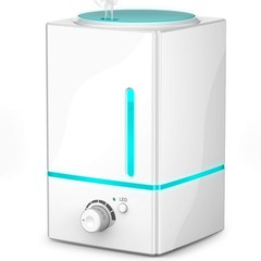 Exqline 1500ml Large Aroma Essential Oil Diffuser – 1500ml, White