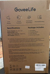 NIB~ Govee Life Smart Humidifier 2 Moisture Redefined 4.5 L Cool Mist Air H7148