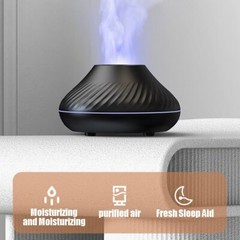 Flame Aromatherapy Humidifier Nordic Desktop Home Style Atmosphere Light