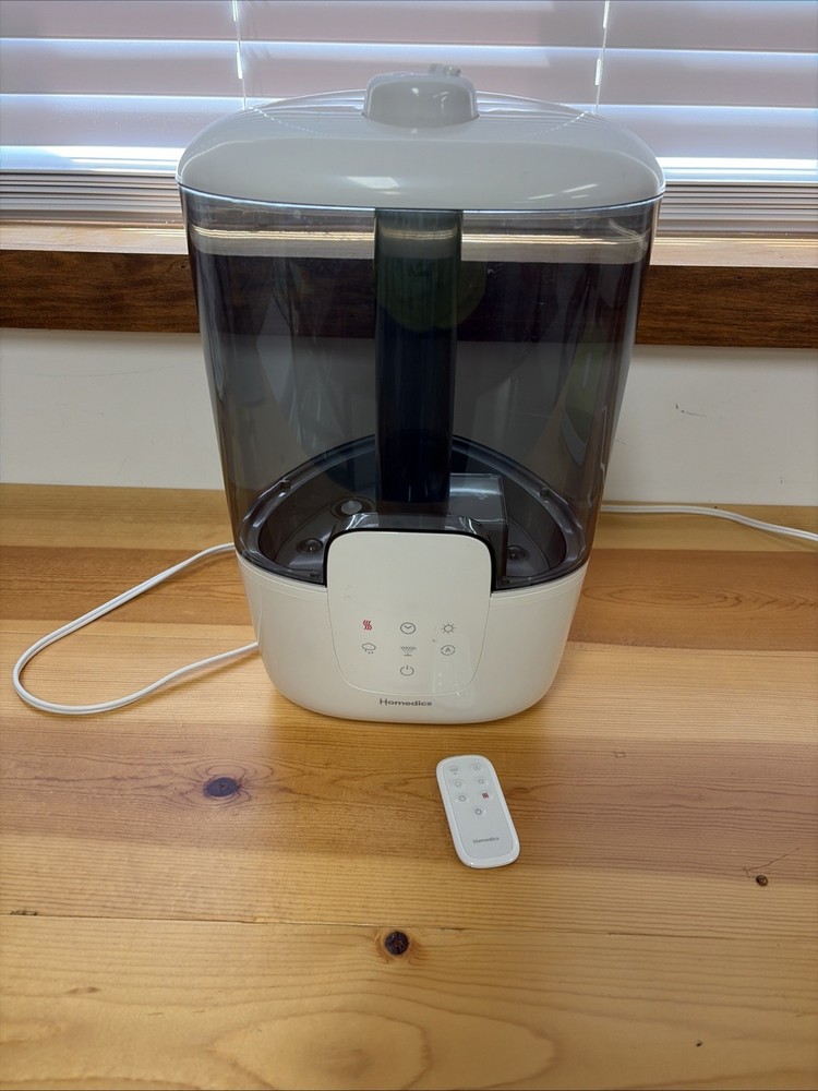 Humidifier Warm & Cool Mist Homedics W/UV-C Technology & Remote