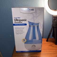 Thera Care Cool Mist Ultrasonic Humidifier for Medium Sized Room NIB