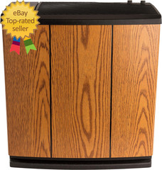 Digital Whole House Console Style Evaporative Humidifier (Light Oak)