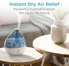 New Pure Enrichment Mistaire Ultrasonic Cool Mist Humidifier – Blue