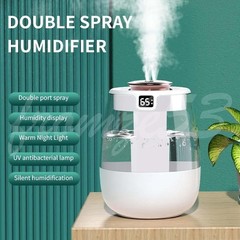 2200ml Humidifiers for Bedroom Large Room Office Cool Mist Air Humidifier 2026