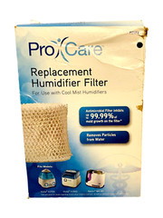Pro Care Replacement Humidifier Filter PCWF2 NEW Vicks V3700 V3900 Relion WA-8D