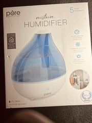 Pure Enrichment PEHUMIDIF Mistaire Ultrasonic Cool Mist Humidifier – Blue