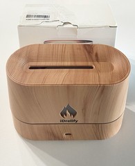 3D Flame Mist Home Decor Air Humidifier Essential Oil Aroma Diffuser USB 250ml.