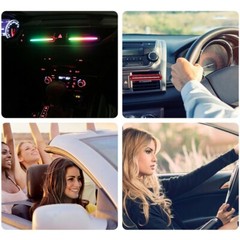 LED Car AirFreshener Atmosphere Perfume Fragrance Diffuser Car AccessoriesTIKTOK