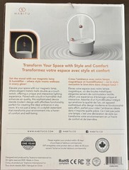 HABITU Modern Magnetic Night Lamp & Humidifier NEW in Box