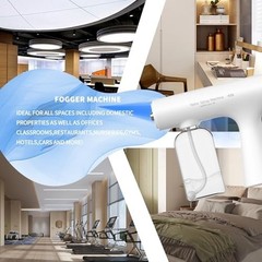 Portable Rechargeable Nano Mist Mister with Blue Light Electrostatic Technology