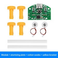 Type-C Colorful 2 Channels Ultrasonic Mist Maker Atomizing Humidifier Module DIY