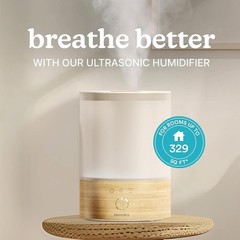 Ultrasonic Cool Mist Humidifier W/ Auto Shut Off Night Light Whisper Quiet New