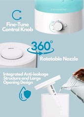 Megawise Air Humidifier, Model Sk7620, New