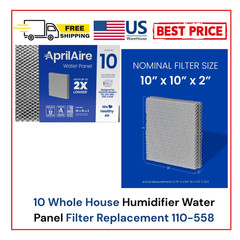 10 Whole House Humidifier Water Panel Filter Replacement 110-558