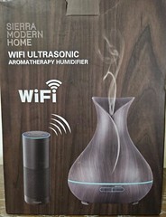 Sierra Modern Home WIFI Ultrasonic Aromatherapy Humidifier – New – Open Box