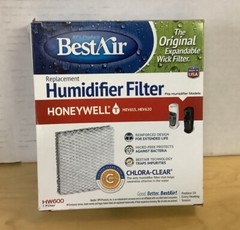 BestAir Wick Filter Replacement HW600 For Honeywell HEV 615 & HEV 620 Humidifier