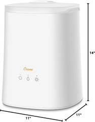 Top Fill Ultrasonic Cool Mist Humidifier for Bedroom and Large Rooms 1.2 Gallon