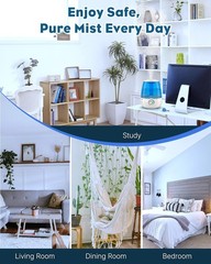 Pawfly 12 Pcs Humidifier Cleaner, Demineralization Cleaning Ball, Humidifier & F
