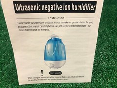 New Ultrasonic Negative Ion Humdifier 1 gal Oil Support 8-40 hrs
