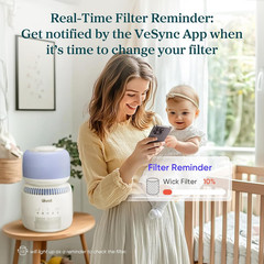 2-Pack Wick Filters for Sprout Evaporative Humidifier
