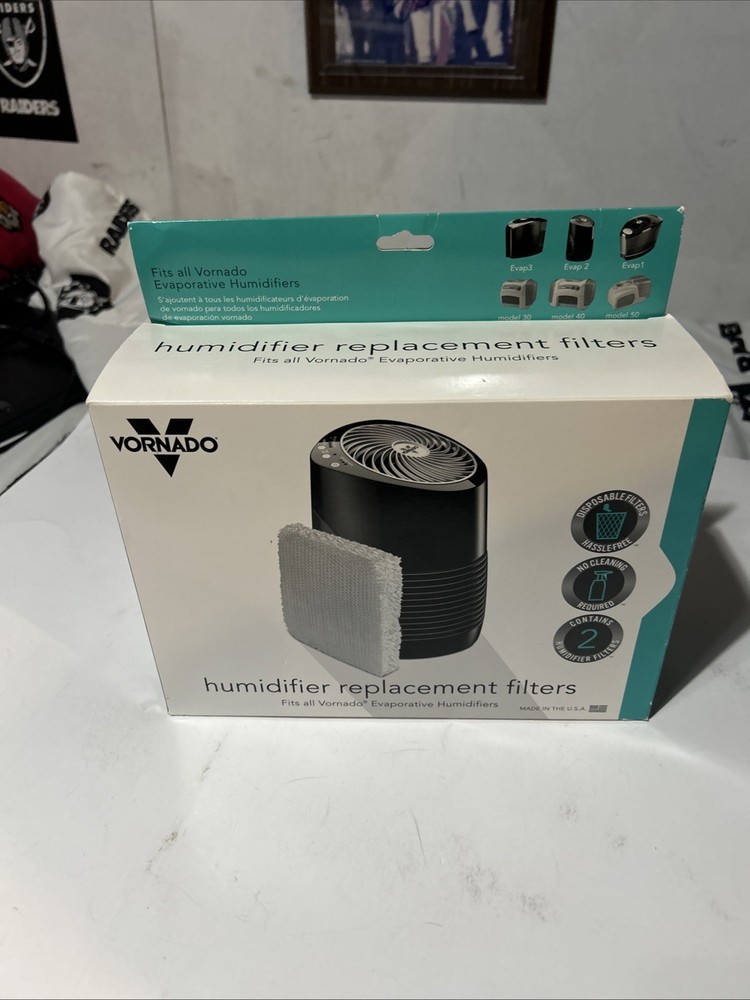 Vornado Humidifier Replacement Filters 2 Pack MD1 -0002 RA New Evaporative